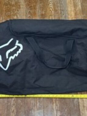 Large Fox Racing Black Gear Bag - Great Condition